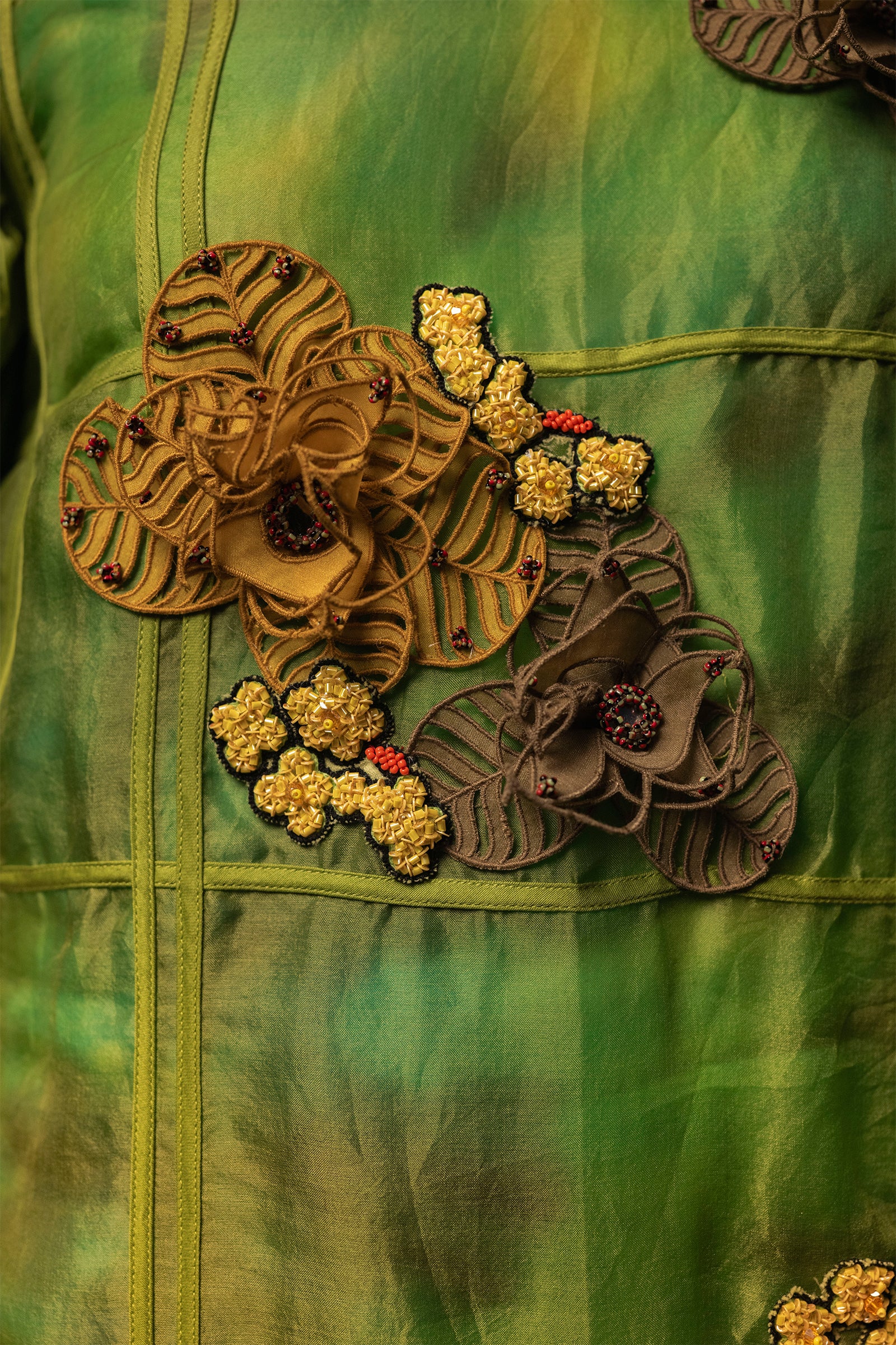 Verdant Fiesta Dress