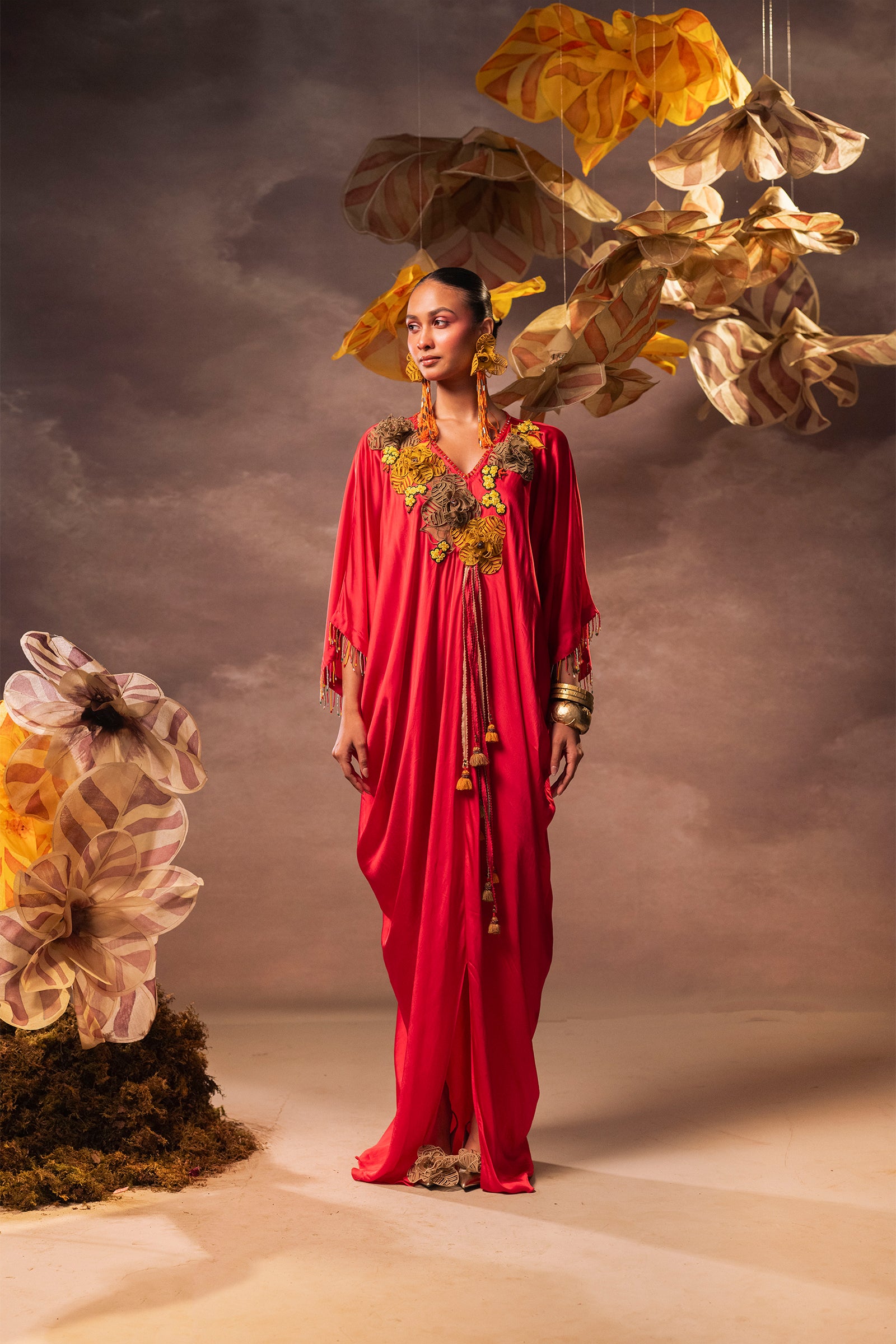 Scarlet Kaftan