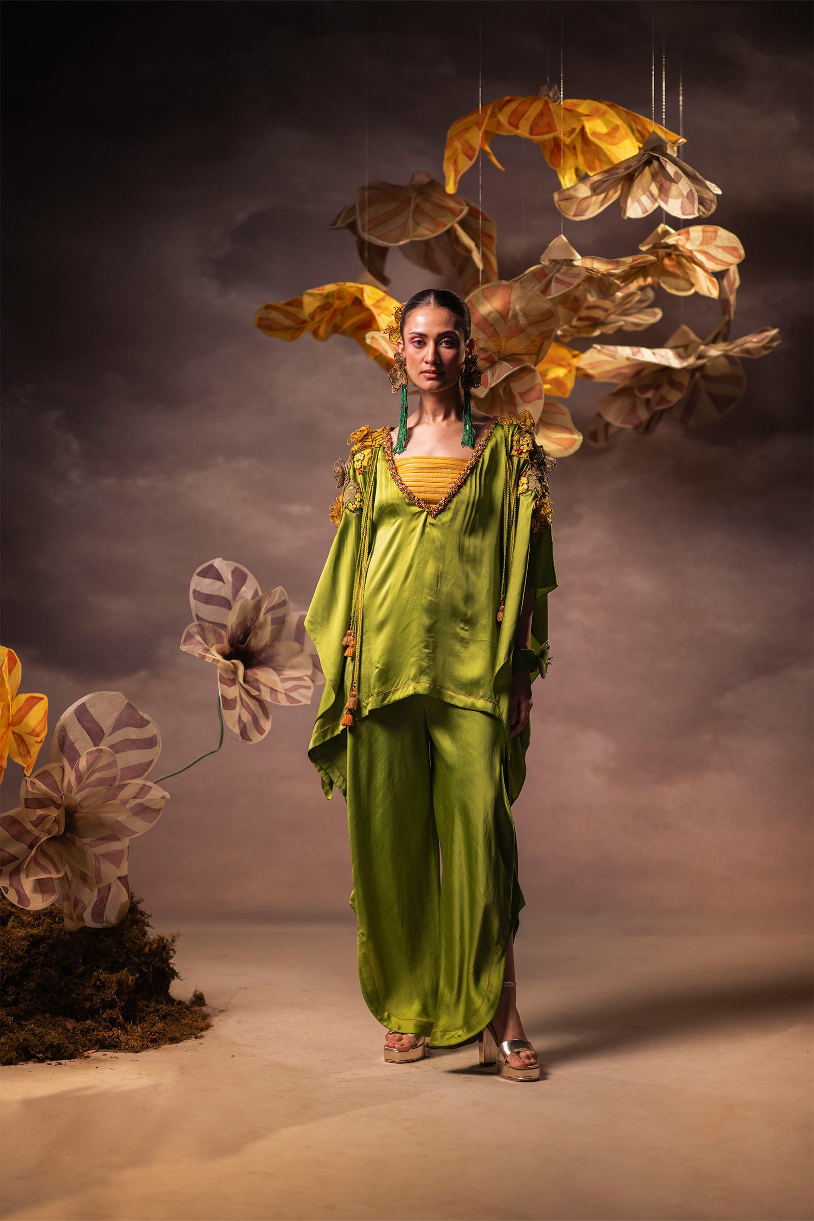 Chartreuse Muse Co-ord