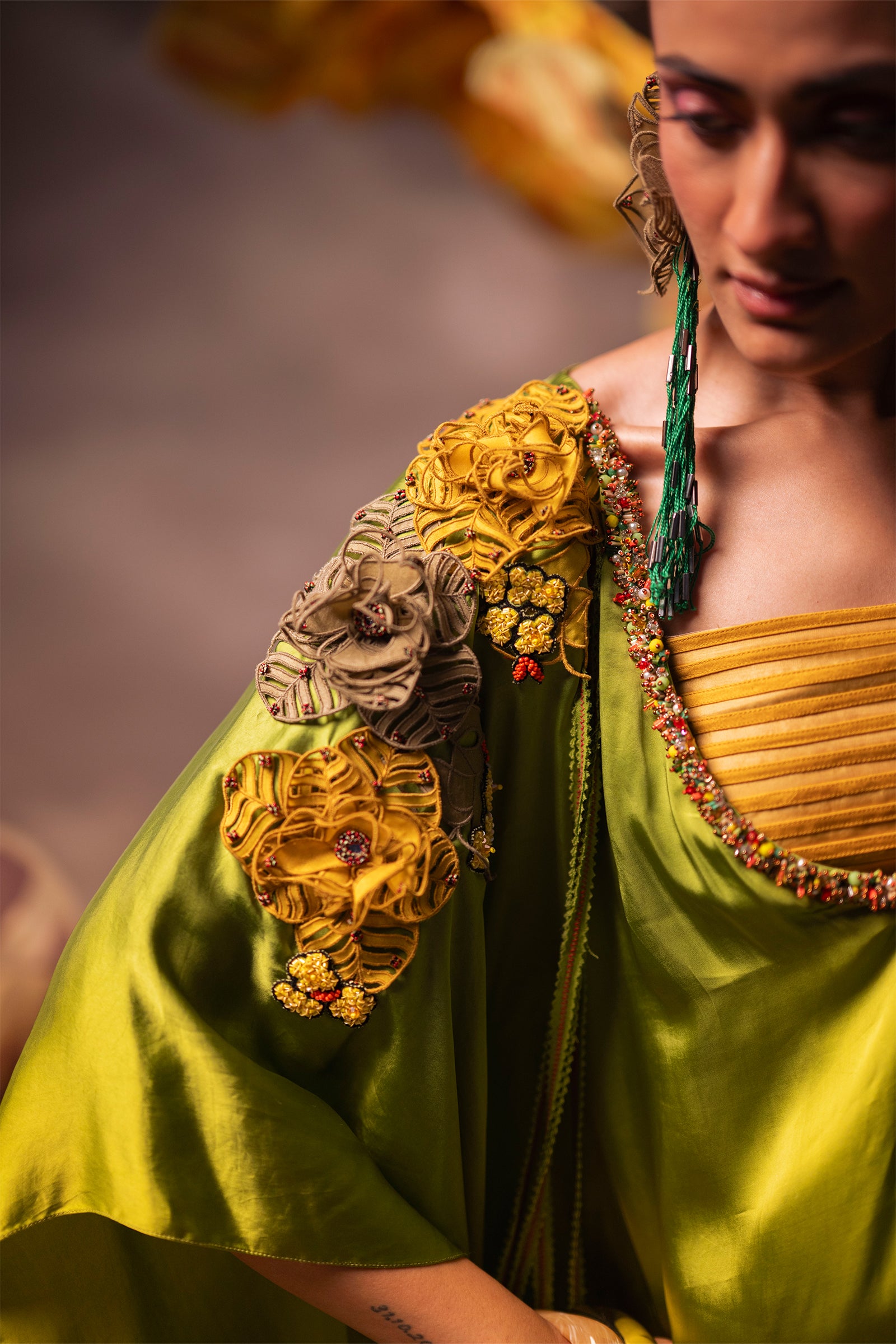 Chartreuse Muse Co-ord