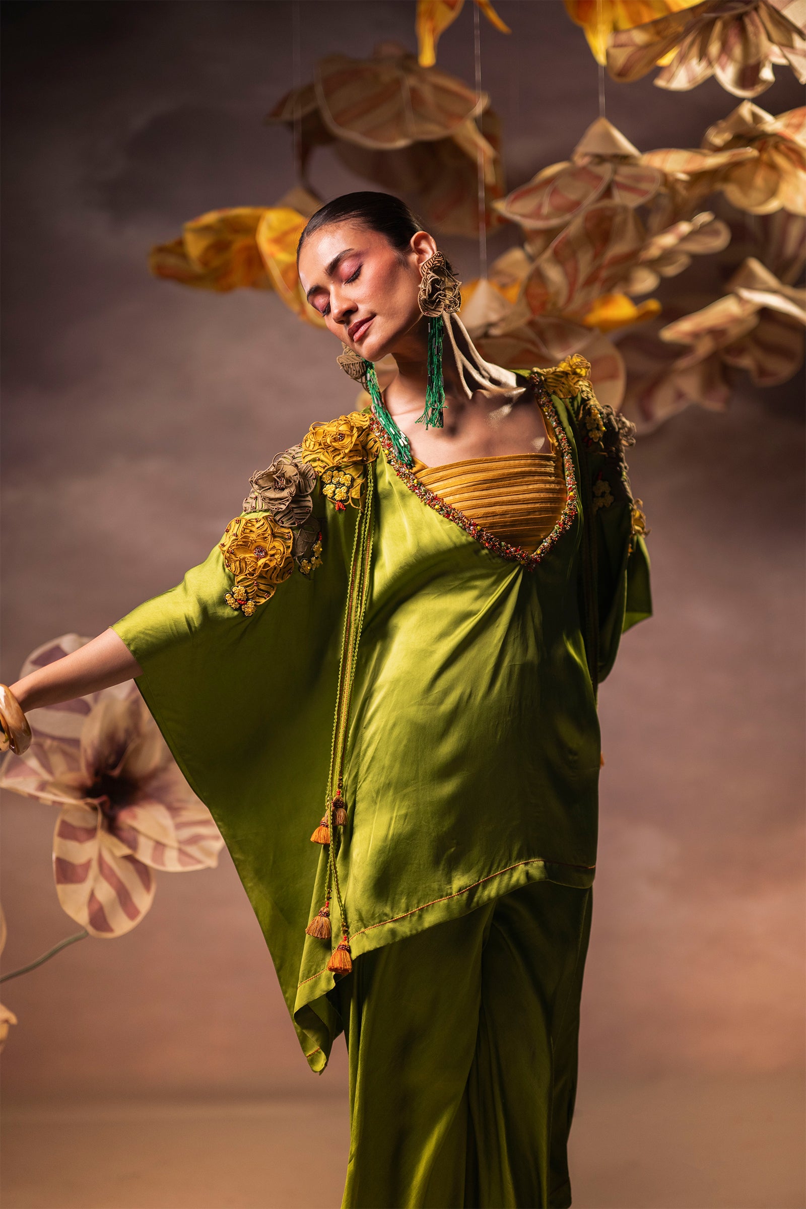 Chartreuse Muse Co-ord