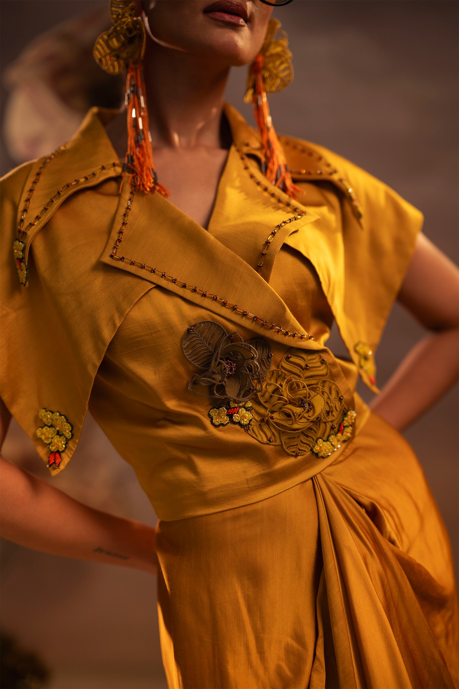 Amber Drape Ensemble