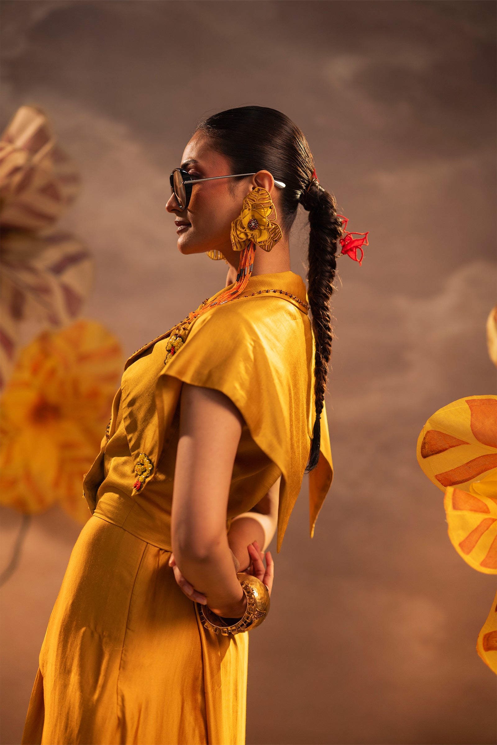 Amber Drape Ensemble