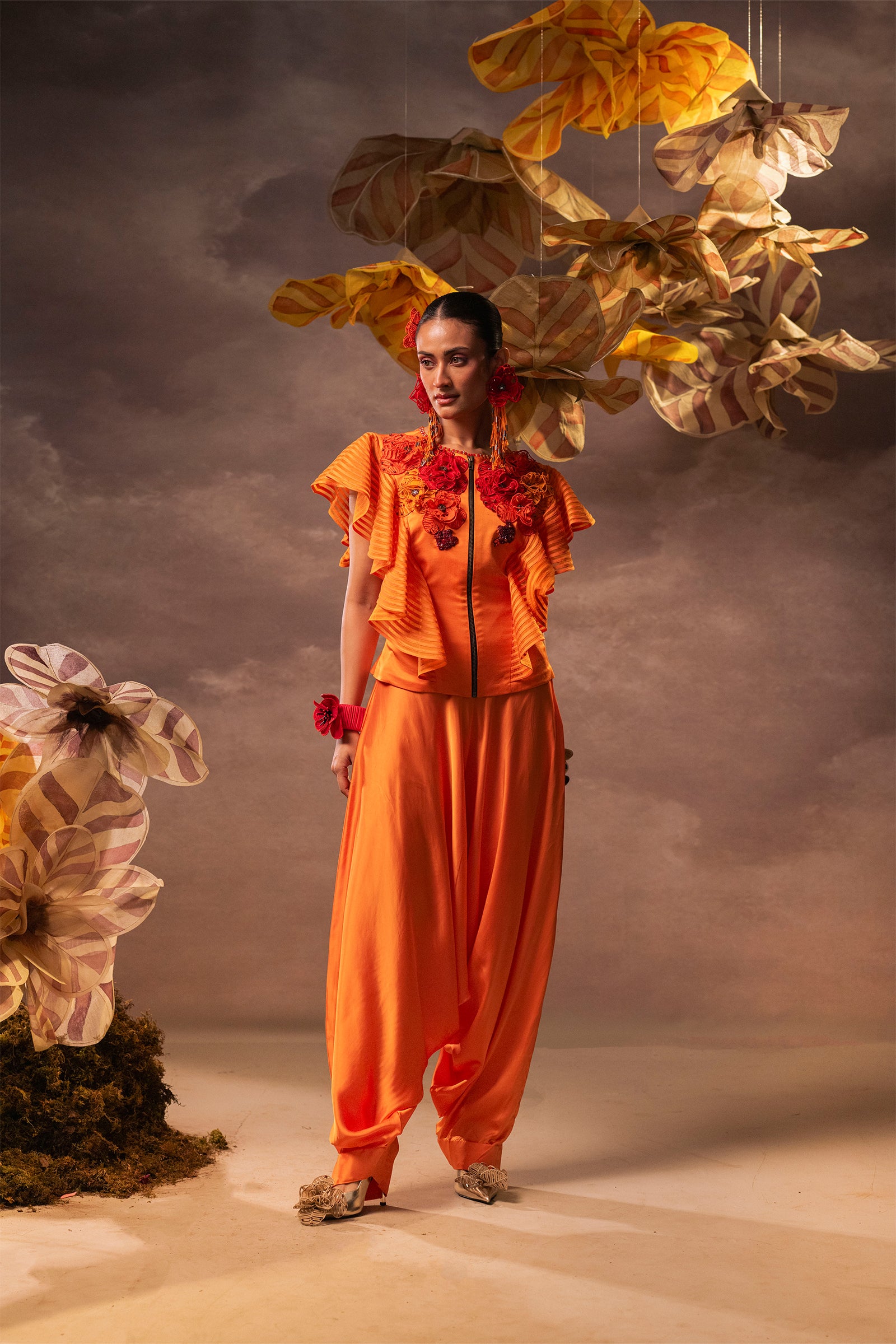 Tangerine Fiesta Co-ord