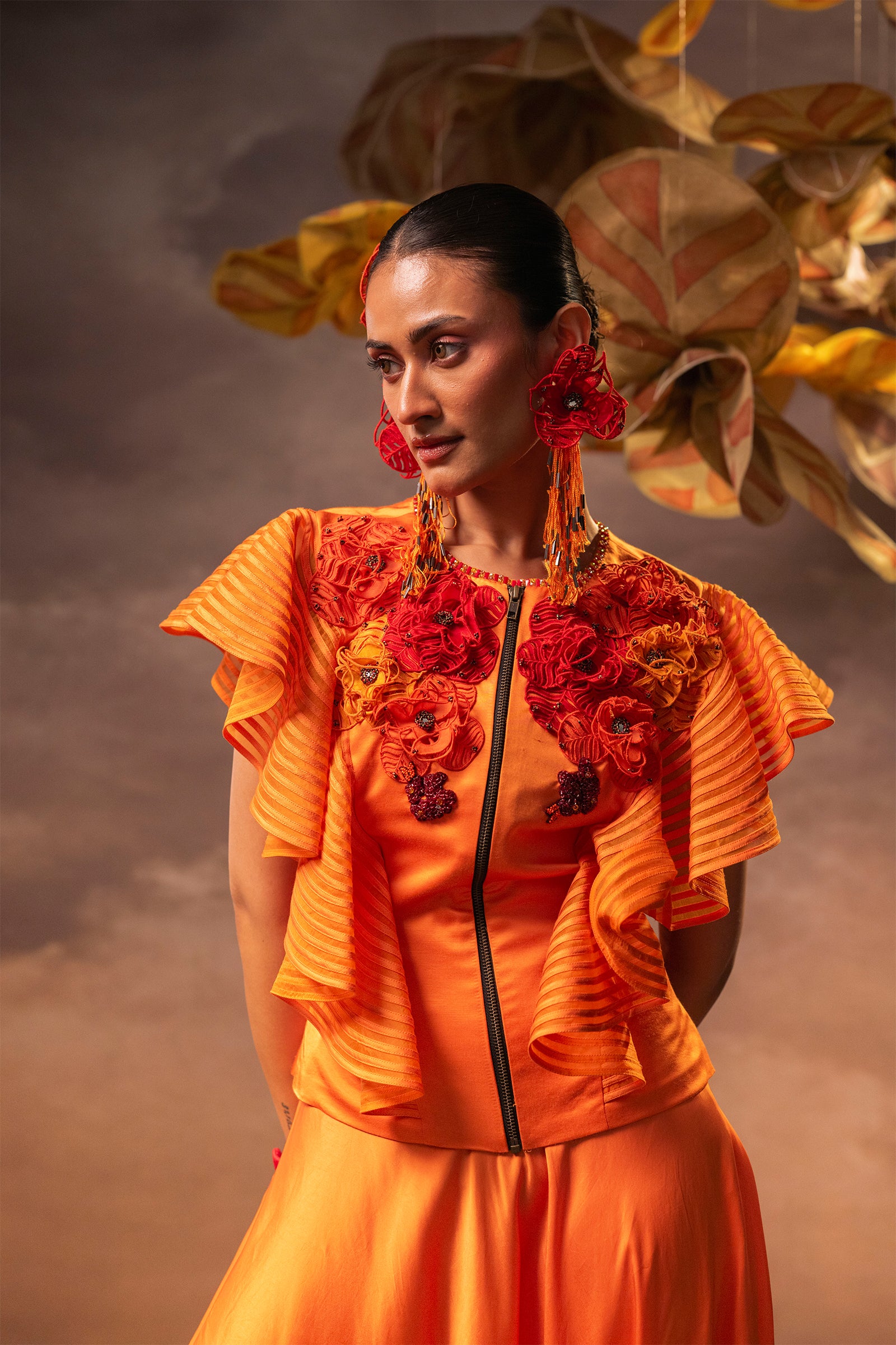 Tangerine Fiesta Co-ord