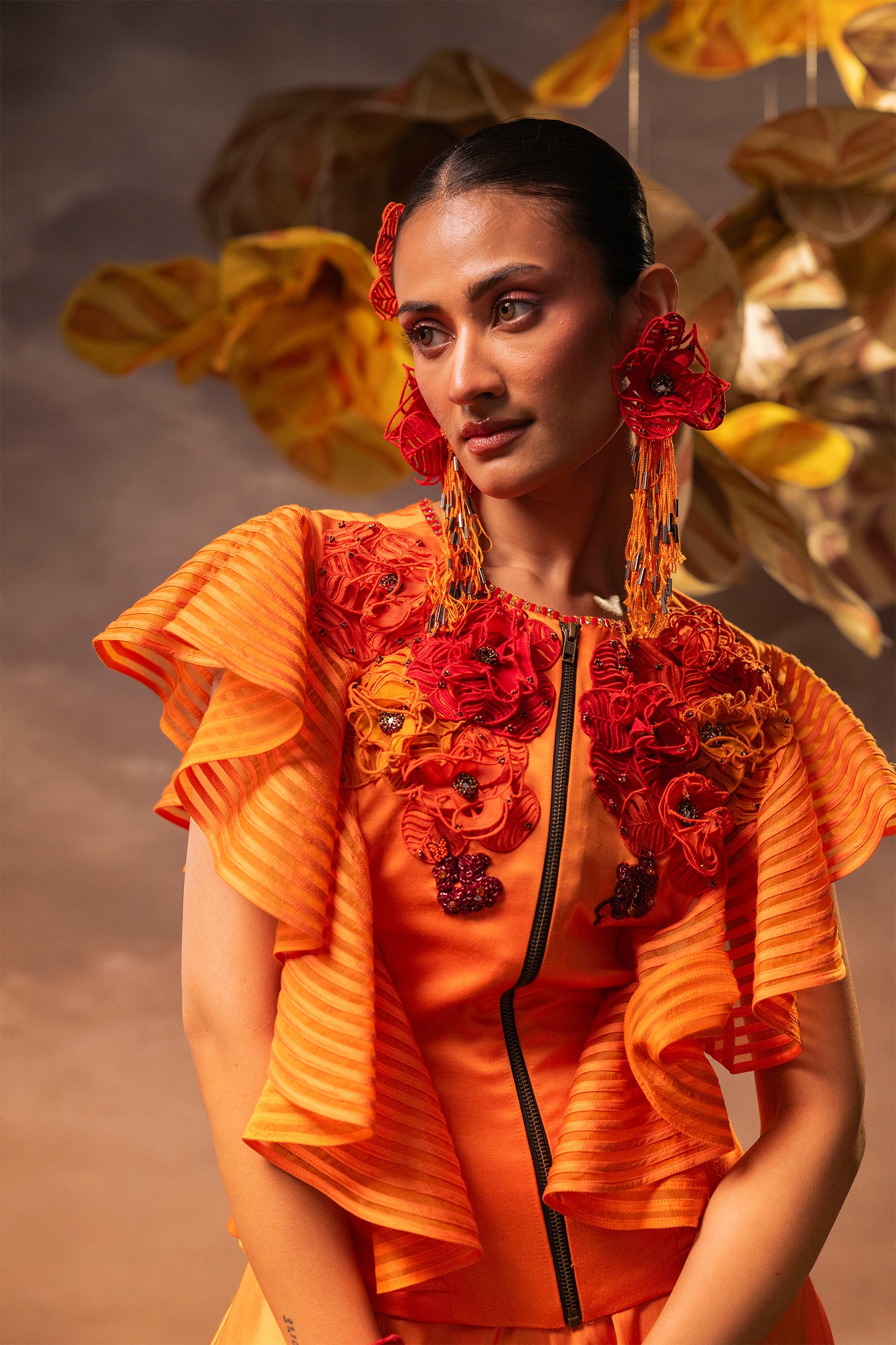 Tangerine Fiesta Co-ord