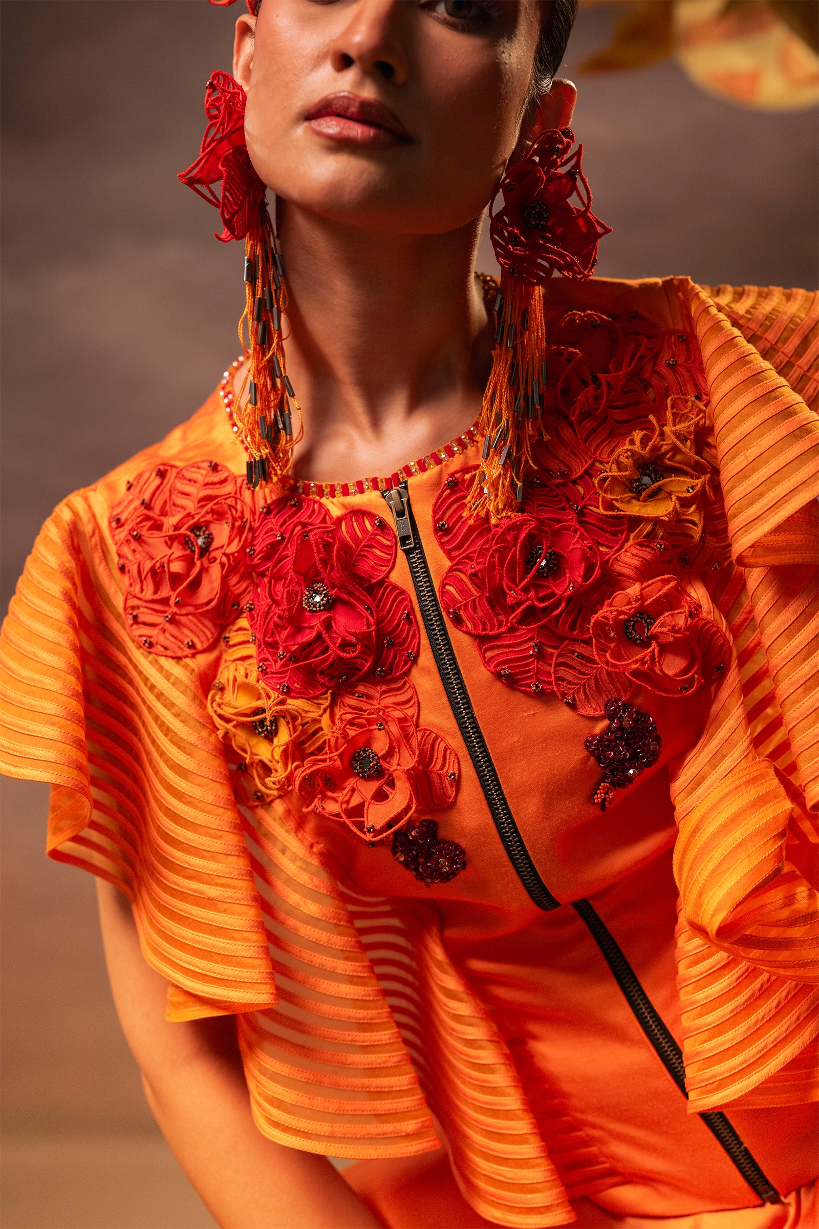 Tangerine Fiesta Co-ord