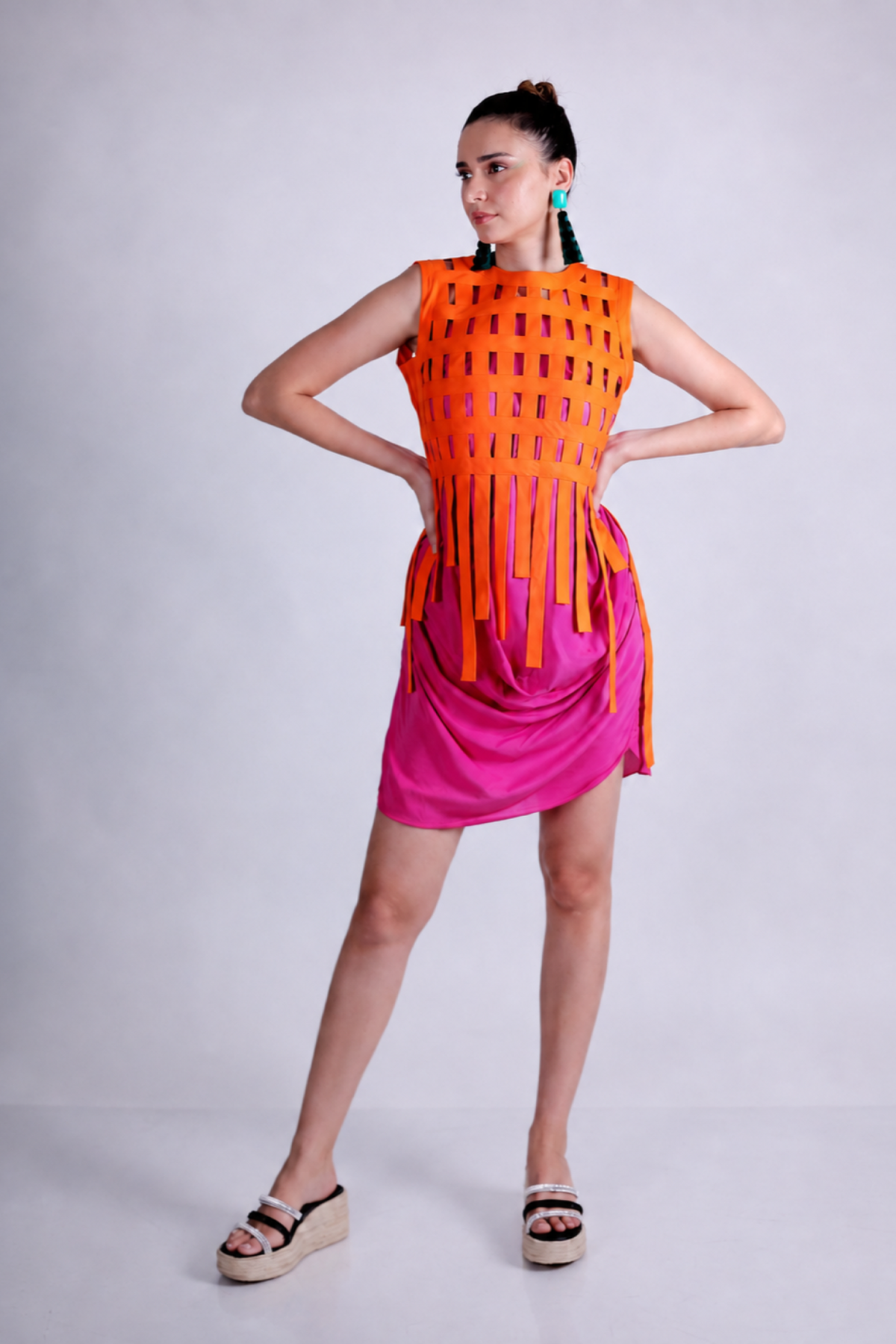 Orage Fringe & Drape Co-ord