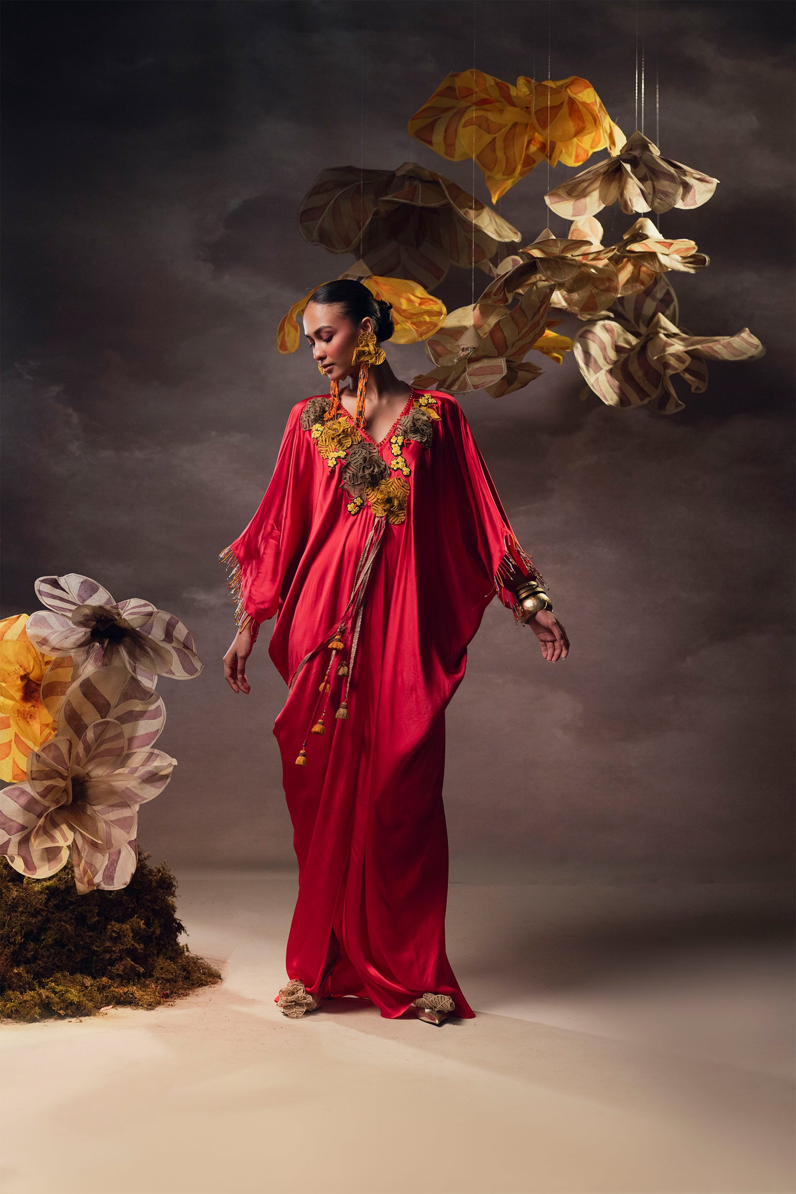 Scarlet Kaftan