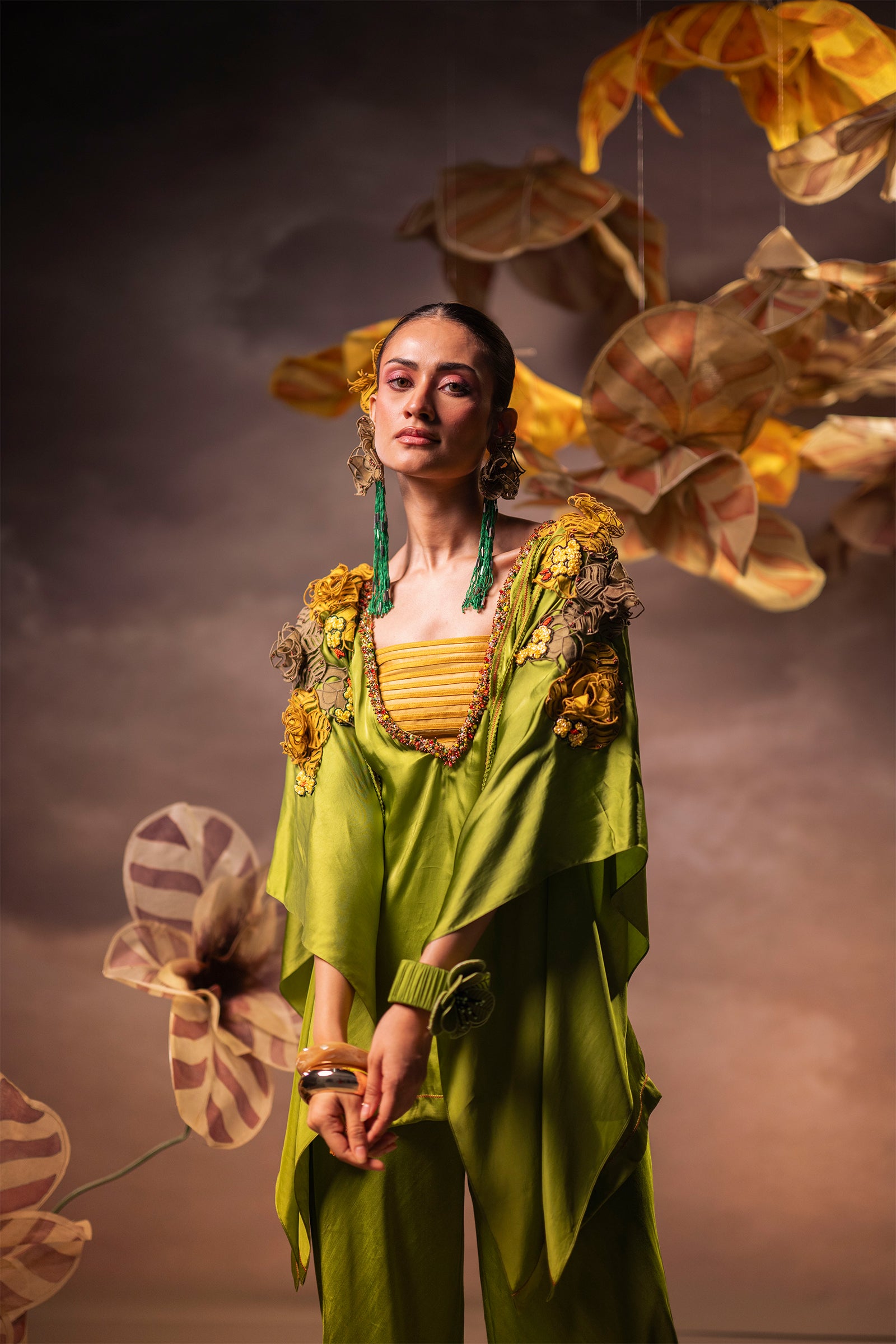 Chartreuse Muse Co-ord